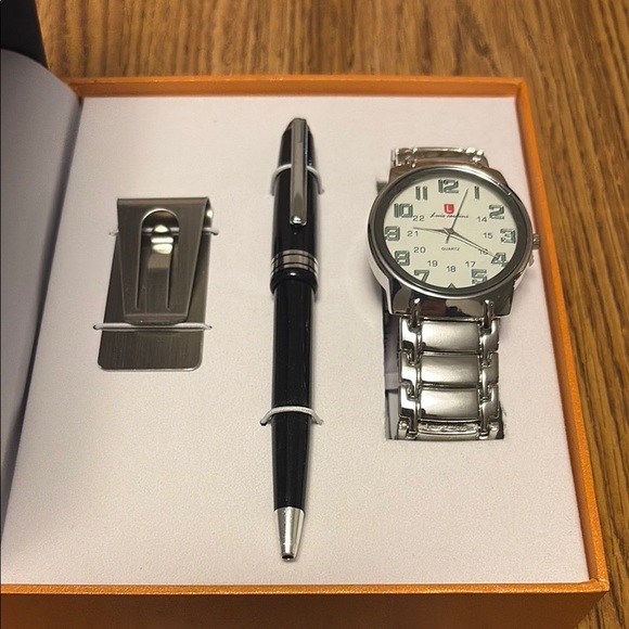 Luis Candini Watch and Pen Set - Picture 2 of 3